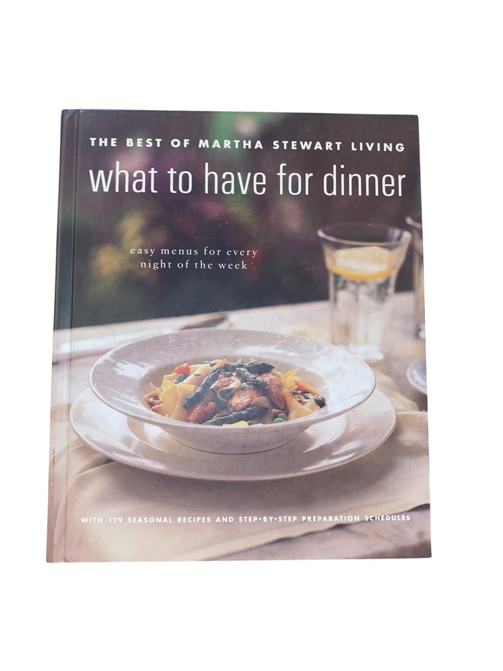 Vintage Martha Stewart Living What to Have for Dinner Easy Menus for Every Night
